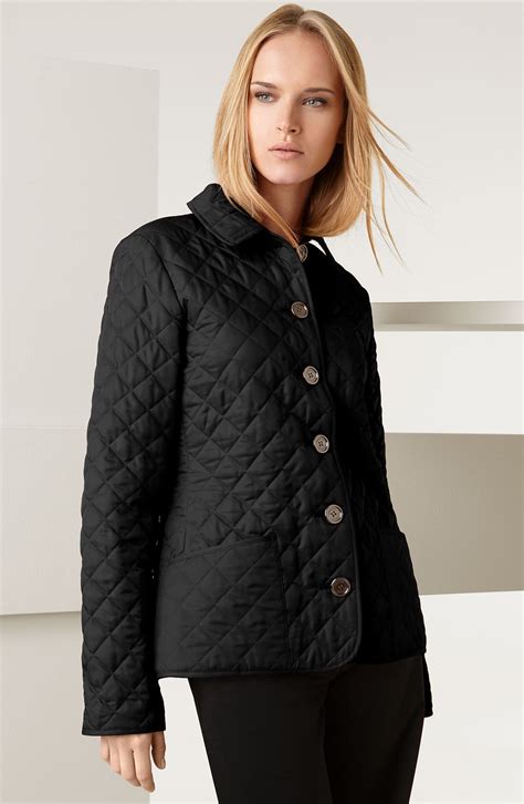 burberry brit quilted jacket replcia|burberry quilted jacket sale women.